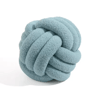 SunKnot 87x87Inch Handmade Knotted Plush Pillow  Yellow Round Decorative Cushion For Sofa  Home Dec 8
