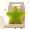 StarGlow Plush FivePointed Star Pillow157 Inches  Soft Yellow Pink  Red Decorative Cushion For Sofa 1