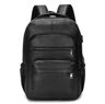 UrbanEdge USB Charging PU Leather Laptop Backpack  Large Capacity Computer  School Bag For Teenage  4