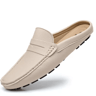 Men Leather Summer Slip On Breathable Comfortable Loafers Moccasins 7