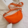 Casual Solid Color Nylon Large Capacity Womens Shoulder And Crossbody Bag 8