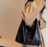 Autumn And Winter Vintage Suede Shoulder Bag Large Capacity Casual Commuter Handbag For Women 13