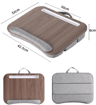 Multifunction Adjustable Lapdesk With Cushion Portable Laptop Tablet Mobile Stand 5