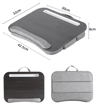 Multifunction Adjustable Lapdesk With Cushion Portable Laptop Tablet Mobile Stand 6