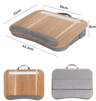 Multifunction Adjustable Lapdesk With Cushion Portable Laptop Tablet Mobile Stand 7