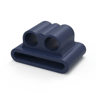 Silicone AirPods Holder Clip With AntiLost Hook Stand Compatible With Apple Watch And Wireless Earp 4