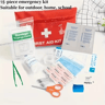 Portable Outdoor First Aid Kit  Waterproof Survival Medical Kit For Camping Hiking  Emergency Prepa 5