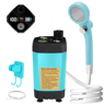 Outdoor Camping Shower Kit With Digital Display  Portable RV  Travel Shower Pump System 8