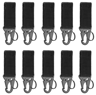 Tactical Molle Hanging Buckle Carabiner Keychain Outdoor Climbing Camping Accessory 14
