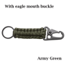 MultiTool Paracord Survival Keychain  Carabiner Rope  Emergency Gear For Outdoor Camping  Everyday  7