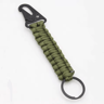 HeavyDuty Paracord Keychain With Carabiner  Military Braided Survival Keychain Lanyard For Camping  6