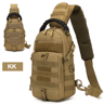 Tactical Camping Chest Sling Bag  MOLLE Outdoor Chest Pack For Hiking Cycling Fishing  Travel 8