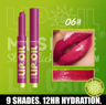 MLSMILE Silky Click Hydrating Lip Gloss  Mirror Shine Press Lip Balm Gloss For Smooth Radiant Lips 10