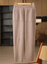 PureMerino Womens Merino Wool Pencil Pants  Soft Knit 100 Merino Wool Trousers With Elastic Waist 6