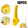 FreshPress Stainless Steel Lemon Squeezer  HeavyDuty Manual Citrus Press Juicer 9