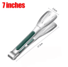 ProServe Stainless Steel Food Tongs  HeavyDuty BBQ Steak  Buffet Serving Tongs 5
