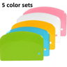 BakeMaster Plastic Dough Scraper  Flexible Cake  Dough Cutter Scraper Tool 7