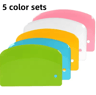 FlexEdge Plastic Dough Scraper Multipurpose Cake Scraper Tool For Baking Dough Cutting And Cream Sm 7