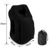 Portable Inflatable Travel Pillow  Compact Airplane Neck  Nap Cushion 5