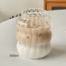 HeatResistant Striped Glass Tumbler  Transparent Coffee Tea  Juice Cup 410ml  530ml  650ml 8
