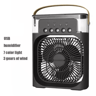 3in1 Portable Air Cooler Fan  Mini Air Conditioner Humidifier  LED Night Light 6