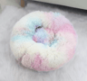 Cozy Plush Round Pet Bed  Warm Washable Cat  Dog Nest Cushion 7