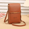 SmartChic Touch Screen Crossbody Phone Bag Soft Leather Women Wallet Purse With Strap Stylish Hands 9
