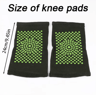 ThermoRelief Wormwood Heated Knee Support Brace Latex Compression Sleeve For Pain Relief  Joint Pro 4