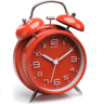 4Inch Twin Bell Loud Alarm Clock  Retro Metal Desk Clock With Backlight For Heavy Sleepers 8