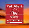 SafePaws Emergency Pet Alert Window Stickers 4Pack Static Cling Rescue Decals For Home  Car Safety 8