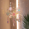 Crystal Suncatcher Wind Chime  Rainbow Maker Hanging Decor For Window  Garden 10