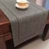 Basic Linen Table Runner  Minimalist Neutral Dining Decor 10
