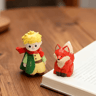 Handcrafted Wooden Fox Figurine  Vintage Mini Fox Sculpture For Home  Office Decor 6