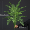 TropiMax 346 Inch Artificial Monstera Palm Leaves Large Tropical Decor Branch 5