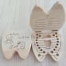 Wooden Baby Tooth Keepsake Box Milk Teeth Storage Organizer 8