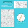 Kids Coloring Paper Roll Self Adhesive Drawing Scroll For Creative Art 8