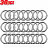 Spring O Ring Clasps Openable Round Carabiner Clips For Jewelry And Keychains 11