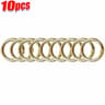 Spring O Ring Clasps Openable Round Carabiner Clips For Jewelry And Keychains 7