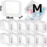 Clear PVC Travel Makeup Bag Transparent Cosmetic Organizer Toiletry Storage Case 6