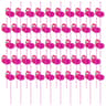 50 Piece Fruit Paper Drinking Straws Pineapple Flamingo Party Straws 7
