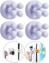 Self Adhesive Silicone Toothbrush Holder Wall Hook 12
