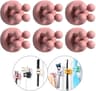 Self Adhesive Silicone Toothbrush Holder Wall Hook 17