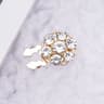Crystal Pearl Clip On Button Covers For Shirts And Coats 10