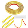 5m 164 Ft Self Adhesive PVC Molding Trim Strip  Flexible Wall Border  Mirror Frame Decor Line 7