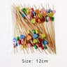 Red Heart Cocktail Picks  Fruit Sticks  Disposable Bamboo Cocktail Toothpicks For Valentines Day We 7