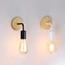 Vintage Wood Wall Lamp Sconce With E27 Socket For Bedroom Dining Room And Industrial Decor 4