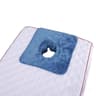 Square Thickened Velvet SPA Massage Table Face Towel With Breath Hole 10