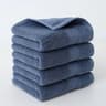 4Pack Plain Cotton Square Face Towels Soft Absorbent Washcloth Set 9