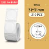 Universal White Color Transparent Self Adhesive Thermal Label Paper Rolls 11