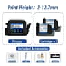 Handheld Thermal Inkjet Printer Mini Portable Batch Coder For Text Barcodes And Logos 8
